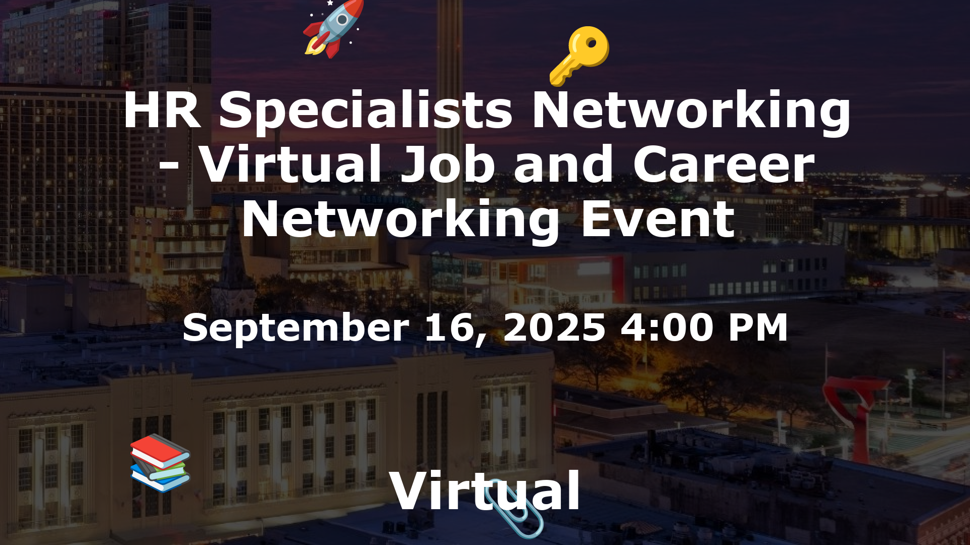 HR Specialists Networking - Virtual Job and Career Networking Event event image